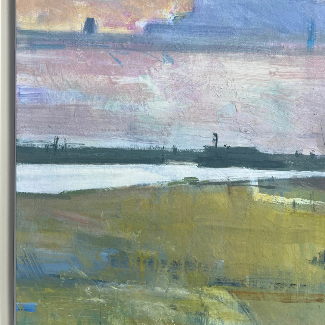 Sizewell, Suffolk (January 2015), Clive Patterson (British), pastel on board