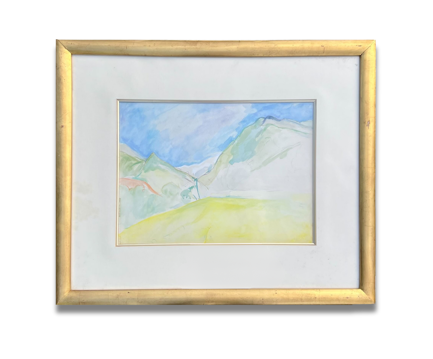 Mountain Landscape, Edward Wolfe RA (1897–1982), South African/British, watercolour on paper