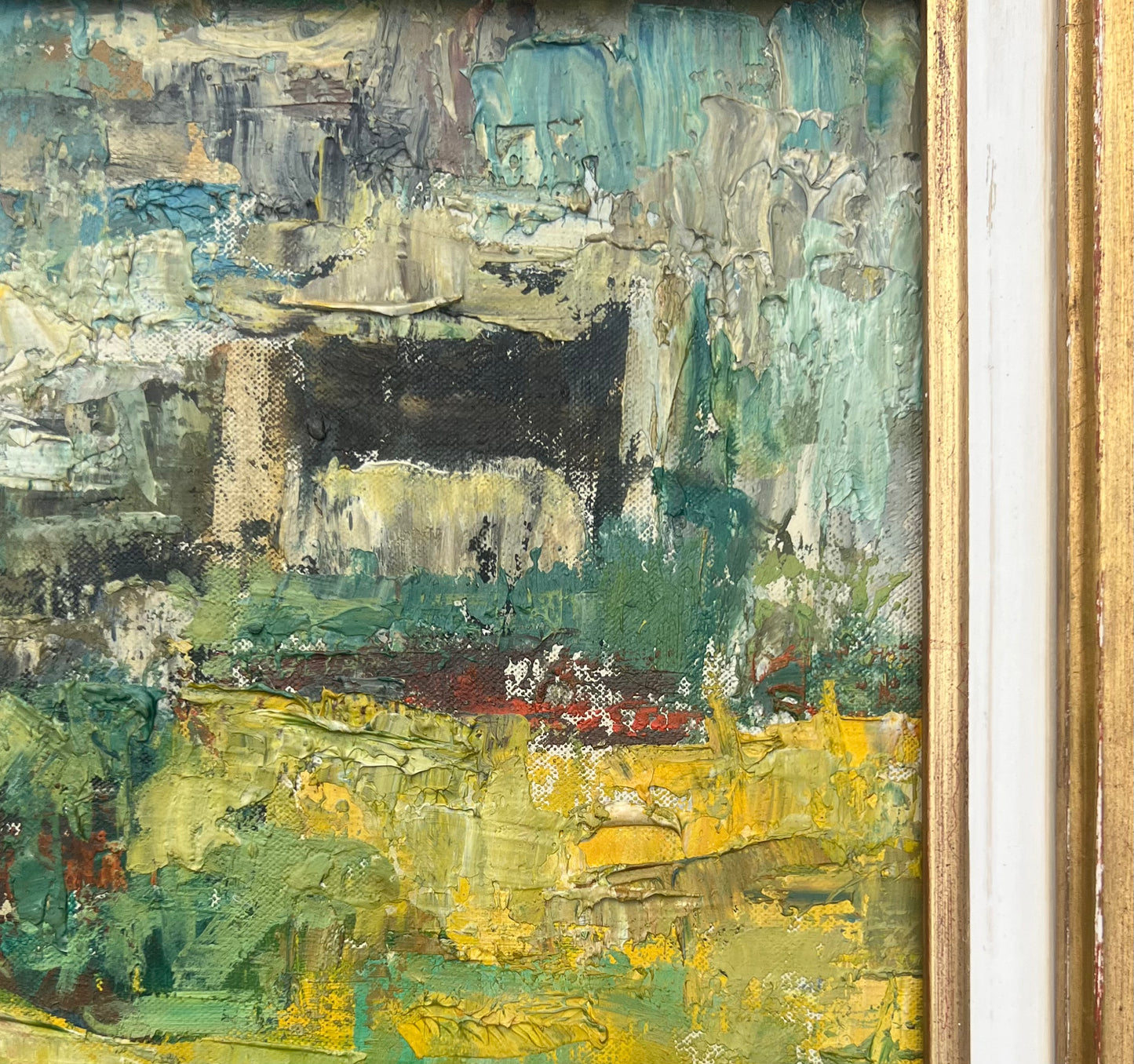 Oliveraie, Richard Bellias (French, 1921–1974), oil on canvas, signed lower edge