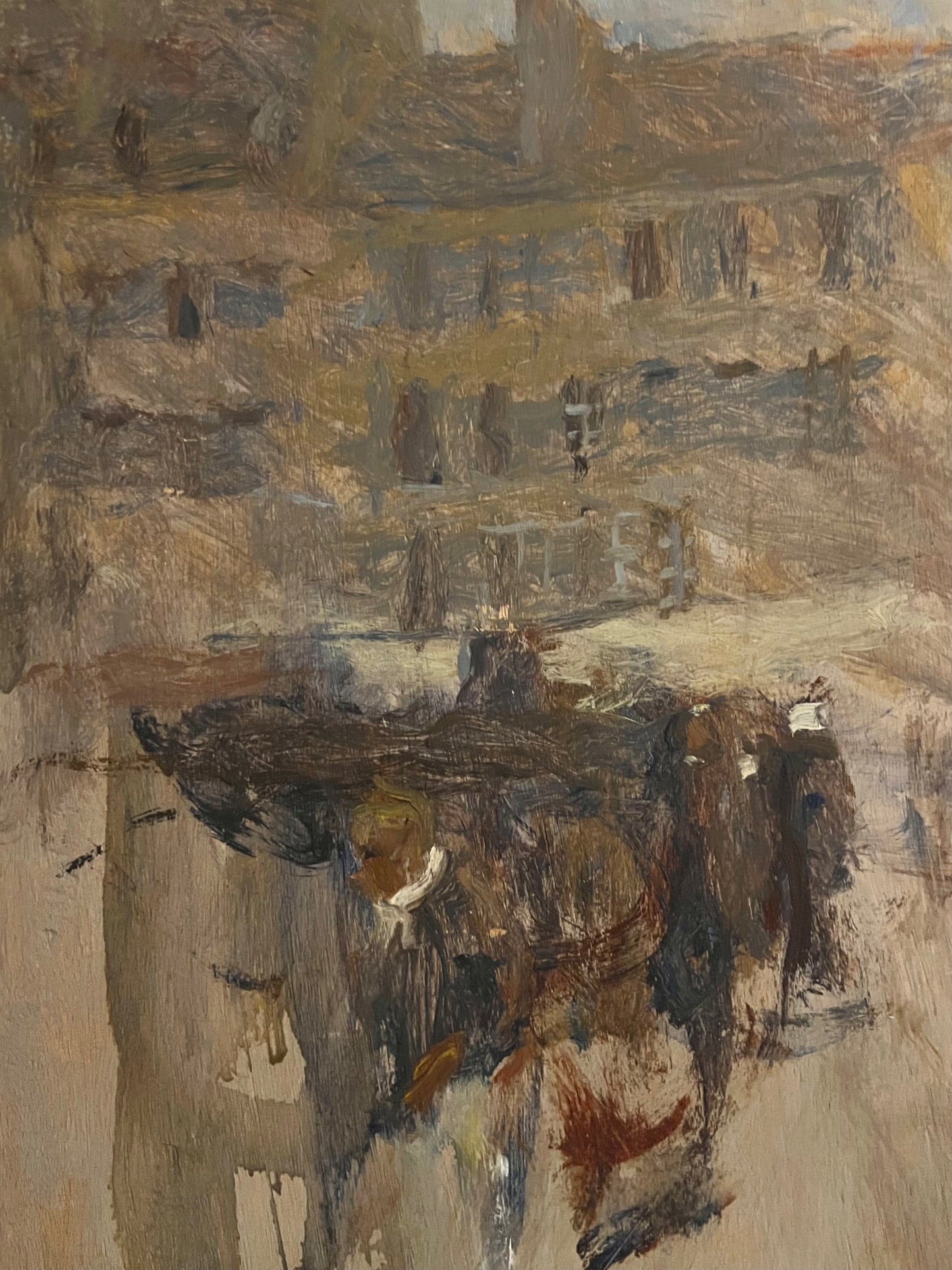 Paris, Frank Edwin Scott (1862-1929), American, oil on panel