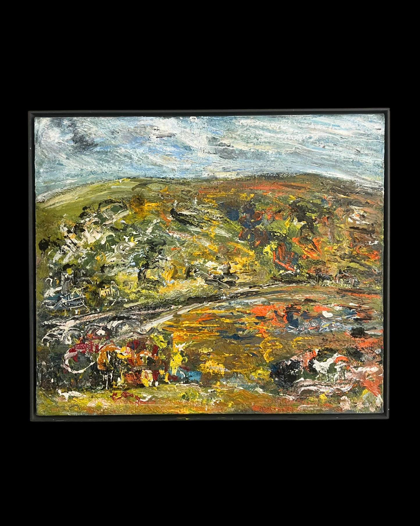 The Reservoir Summer (2006), Kitty North (1953–), British, oil on canvas
