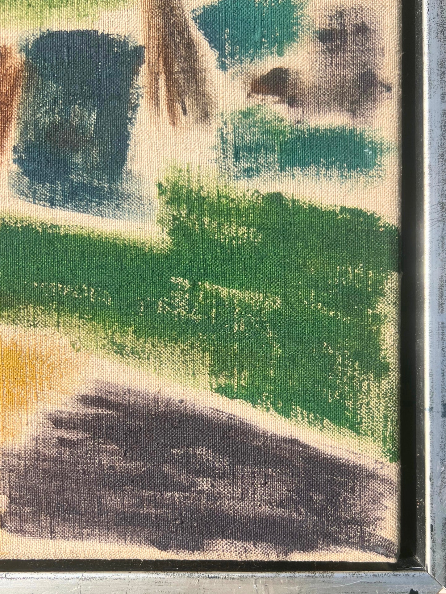 Fauvist Landscape, British School (Mid Century), Oil on Canvas,