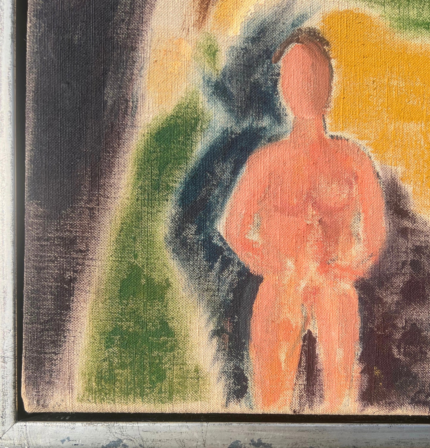 Fauvist Landscape, British School (Mid Century), Oil on Canvas,