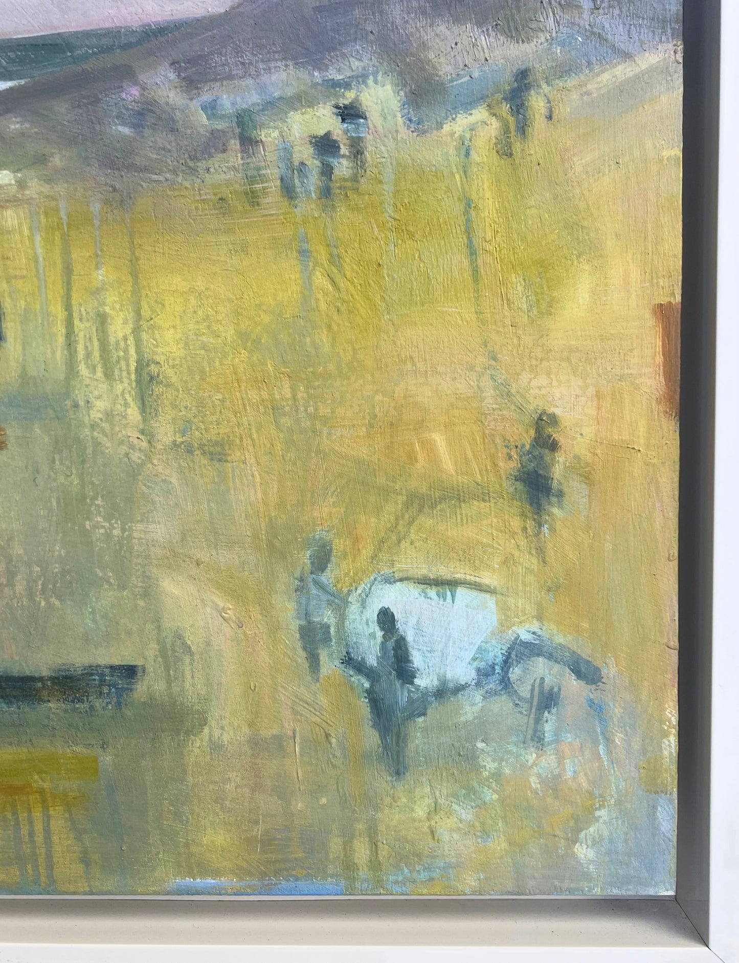 Sizewell, Suffolk (January 2015), Clive Patterson (British), pastel on board