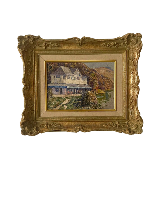 Lakside, Norman Lloyd ROI (1895 - 1983), Australian-British, oil on board