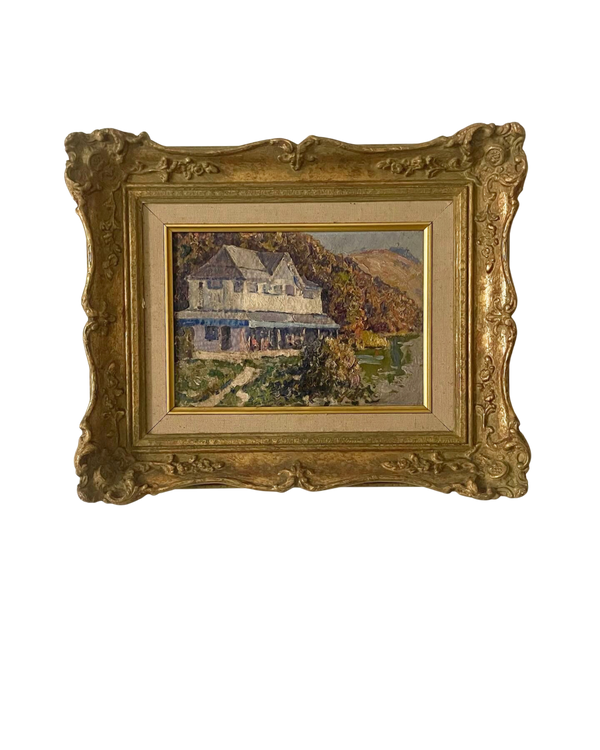 Lakside, Norman Lloyd ROI (1895 - 1983), Australian-British, oil on board