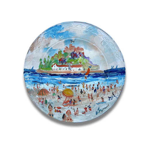 The Mount, Simeon Stafford (b. 1956), British, oil on plate
