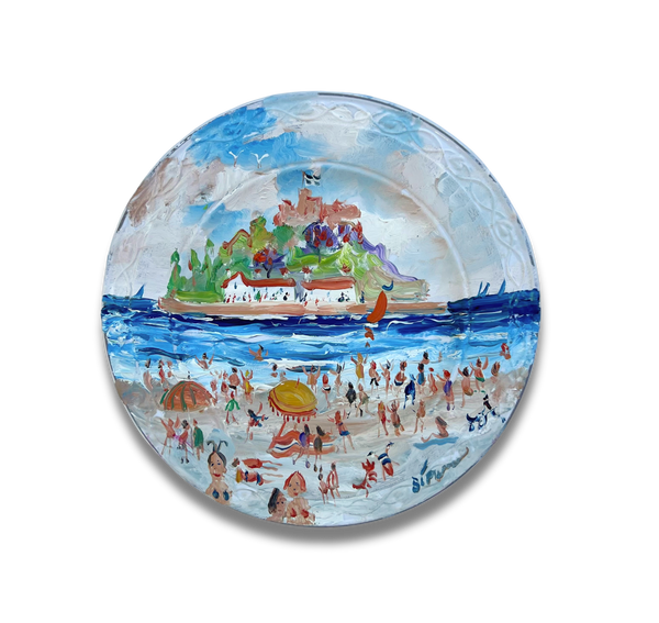 The Mount, Simeon Stafford (b. 1956), British, oil on plate