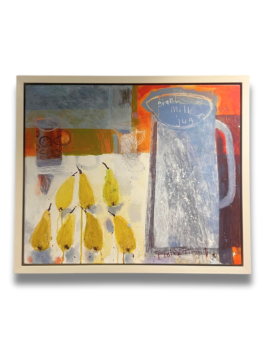 The Giant Milk Jug, Elaine Turnbull (b. 1963), British, oil on canvas