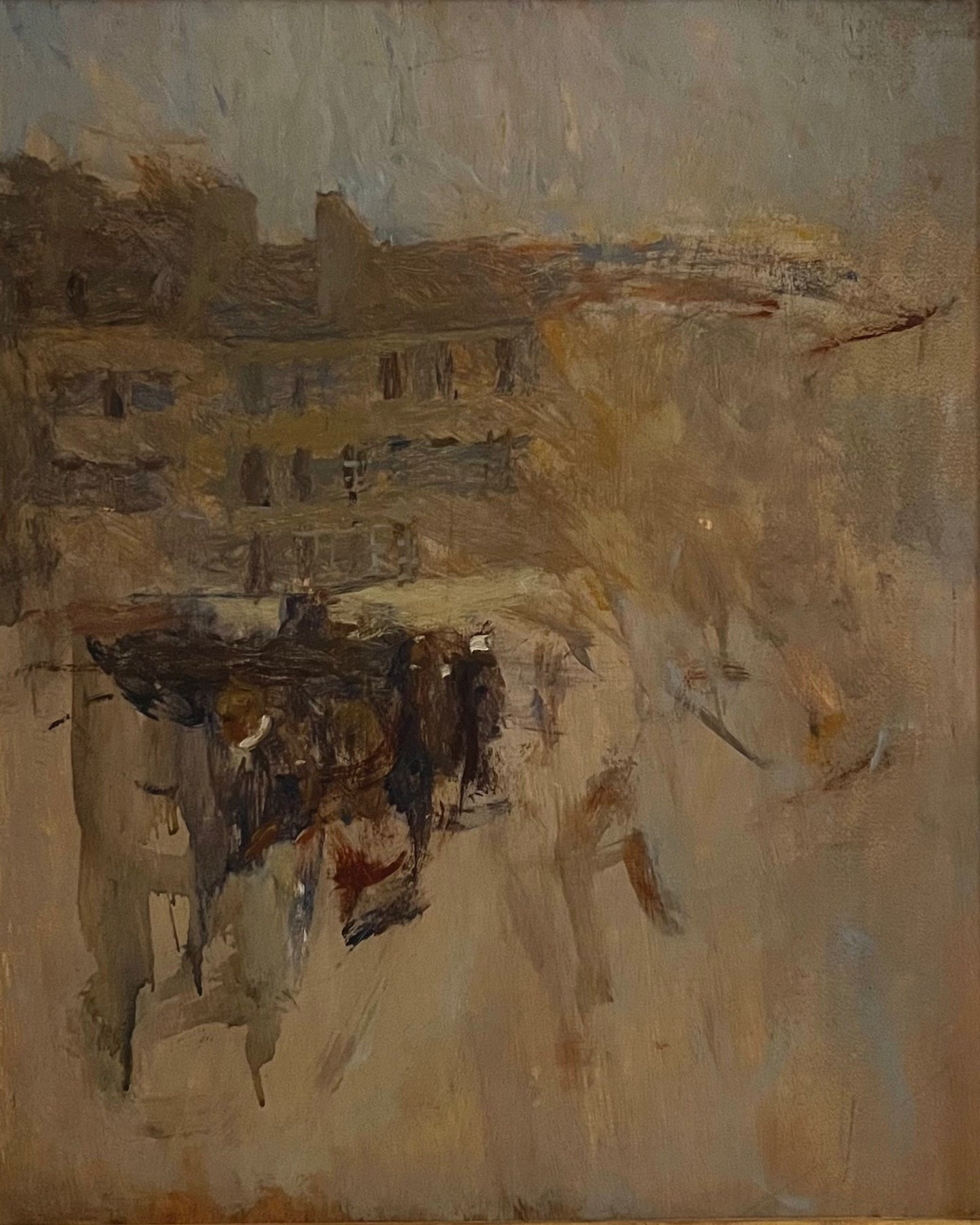 Paris, Frank Edwin Scott (1862-1929), American, oil on panel