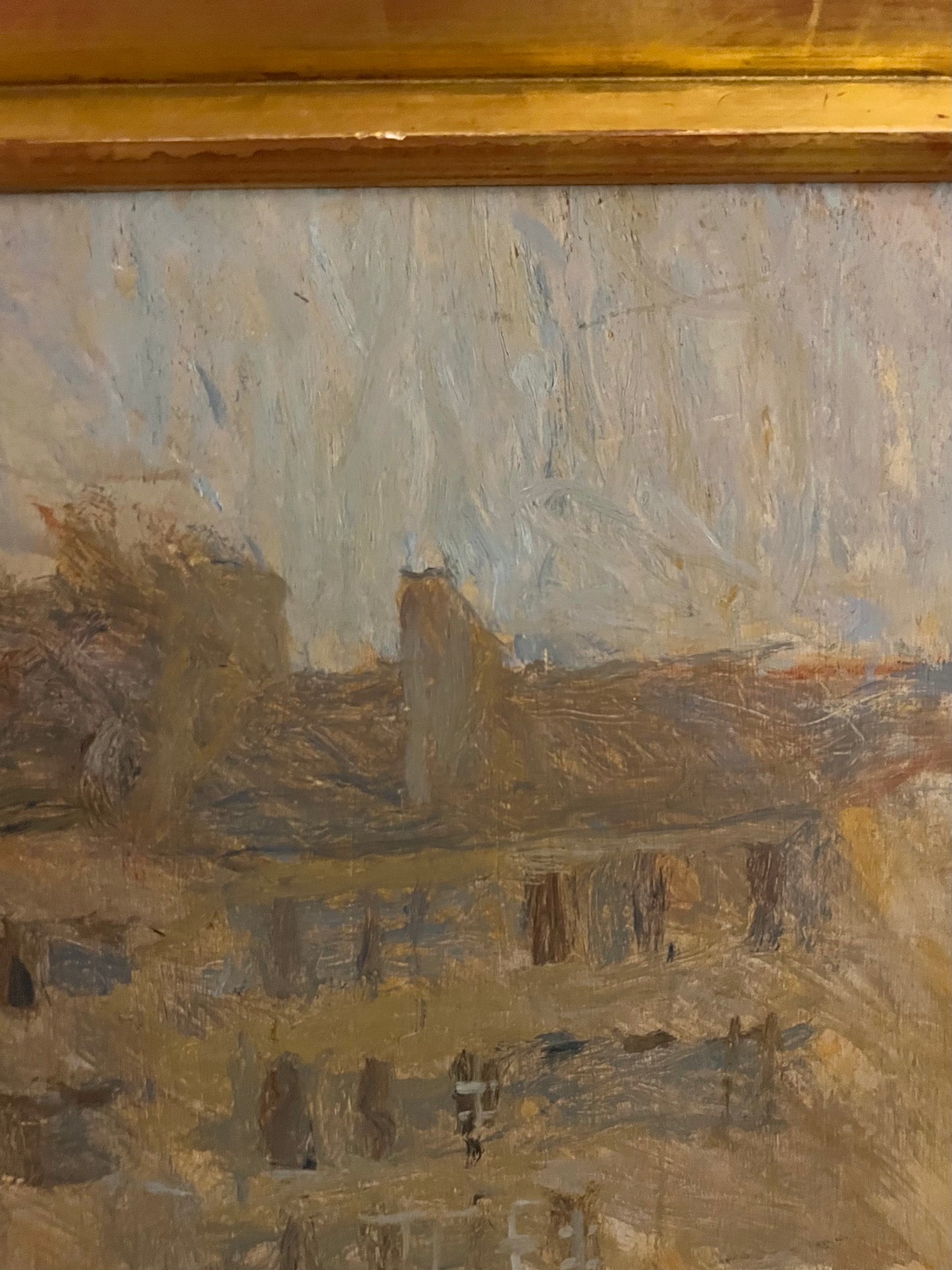 Paris, Frank Edwin Scott (1862-1929), American, oil on panel