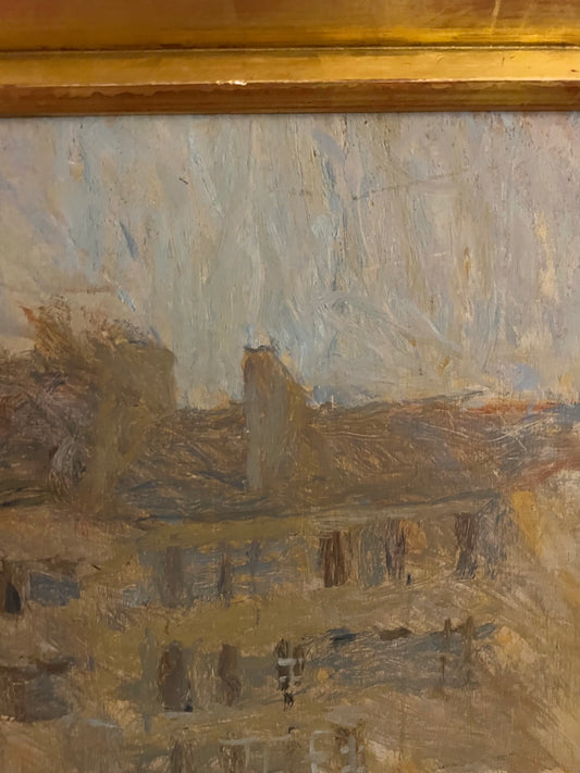 Paris, Frank Edwin Scott (1862-1929), American, oil on panel
